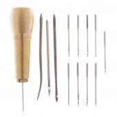 Canvas / Leather / Upholstery Sewing Awl + needles